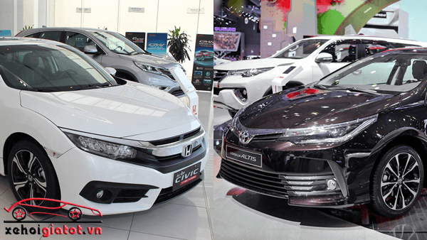 So sánh xe Toyota Altis và Honda Civic