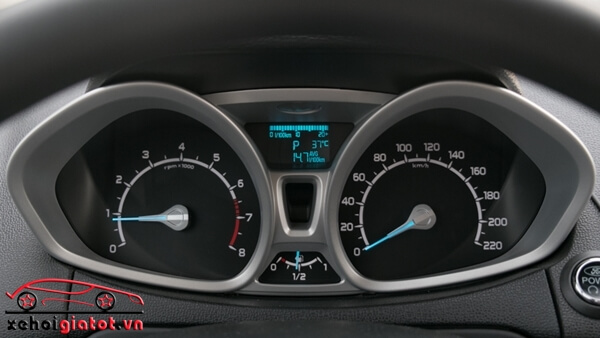 Đồng hồ trung tâm xe Ford EcoSport Titanium Black