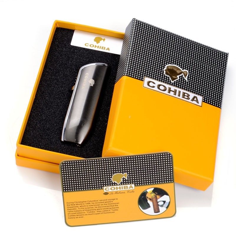 Bật lửa hút xì gà Cohiba Triple Torch Cigar Lighter with Punch