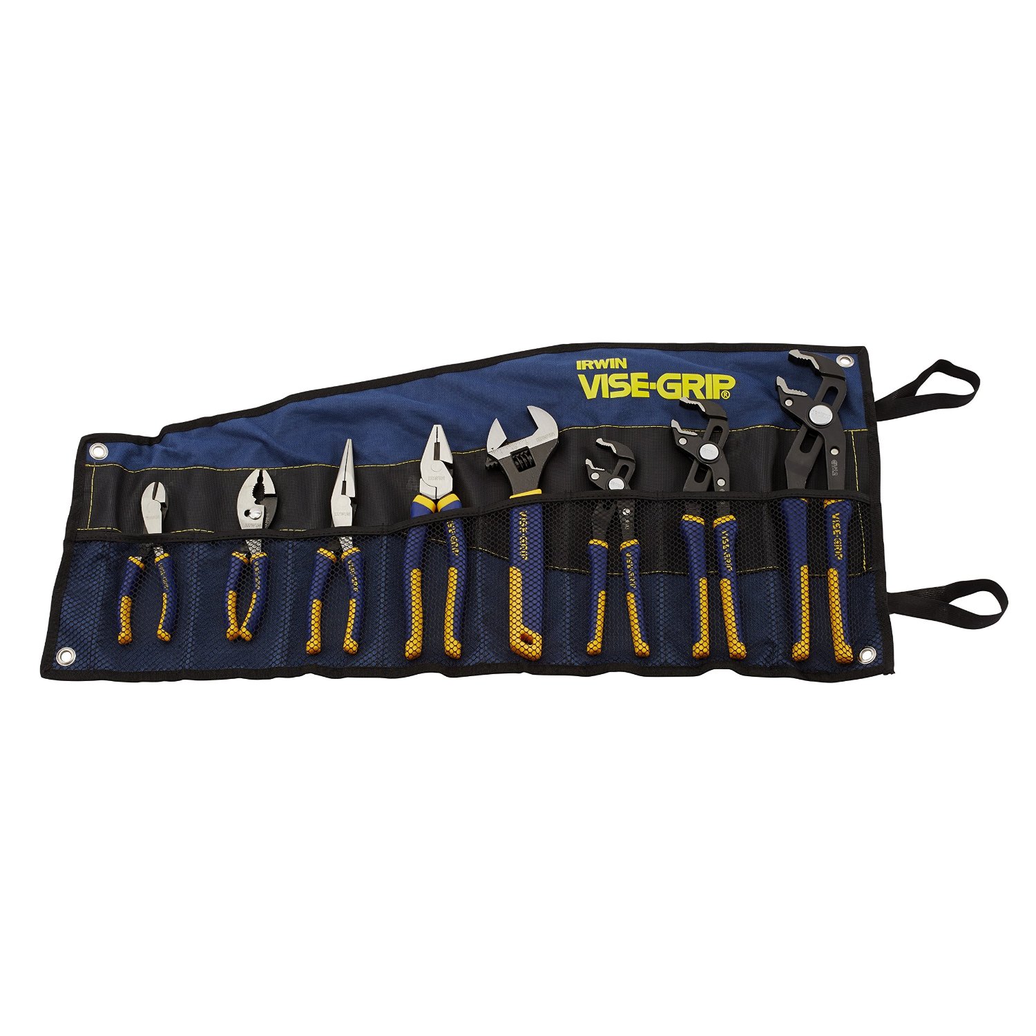 Bộ kìm vặn ống IRWIN Vise Grip GrooveLock Pliers Set 8 Piece 2078712