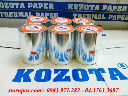 giấy in nhiệt k57 kozota