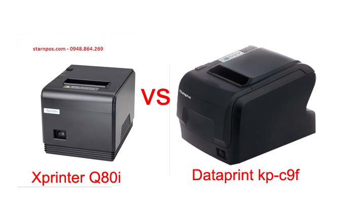 So sánh máy in bill kp-c9f và máy in bill xprinter Q80i