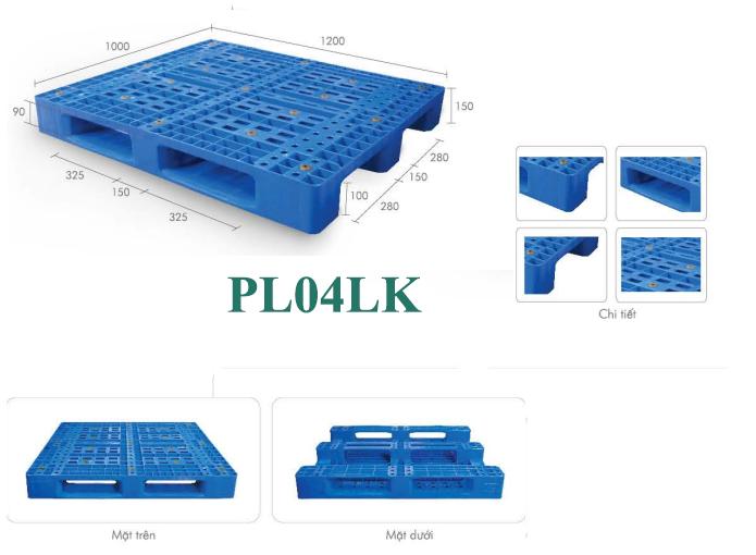 Pallet nhựa, pallet nhựa mới, palet nhựa nhập khẩu, balet nhựa cũ các kích thước