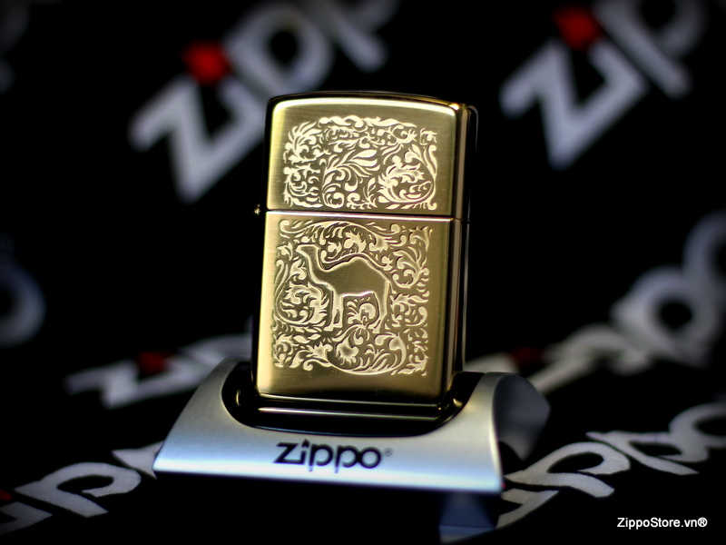 Zippo Mạ Vàng 22 Kara