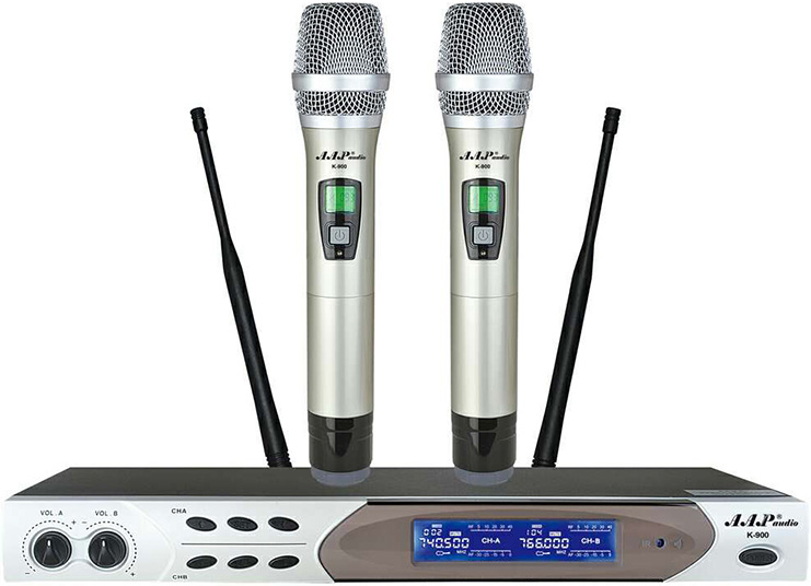 Micro không dây hát karaoke AAP audio K-900
