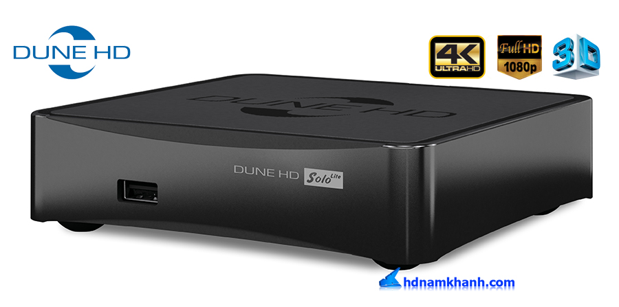 Đầu 4K Dune Solo Lite, đầu HD 4K cao cấp, phiên bản thu gọn của Dune Solo 4K