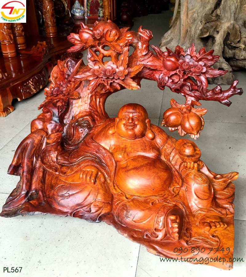 Tượng gỗ Phật Di Lặc, mẫu năm 2016 - 15
