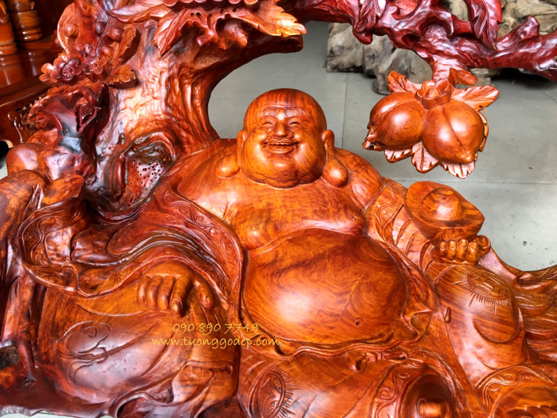 Tượng gỗ Phật Di Lặc, mẫu năm 2016 - 16