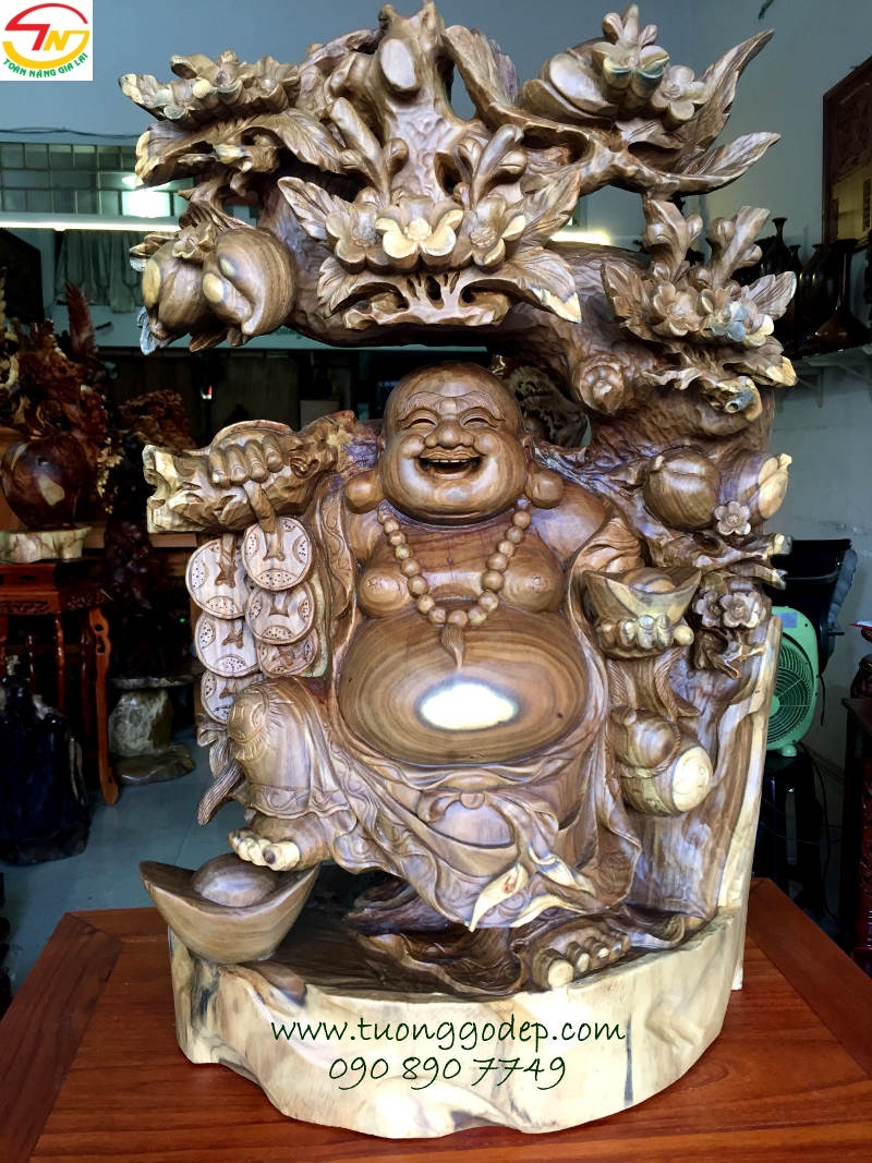 Tượng gỗ Phật Di Lặc, mẫu năm 2016 - 20