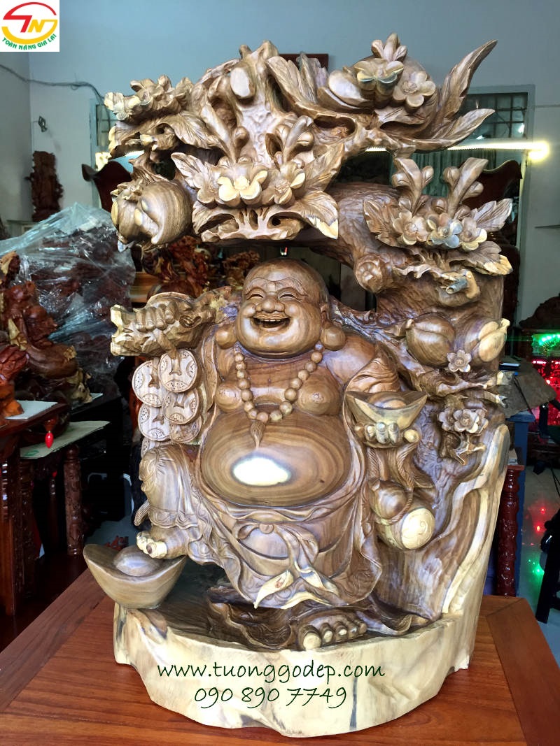 Tượng gỗ Phật Di Lặc, mẫu năm 2016 - 22