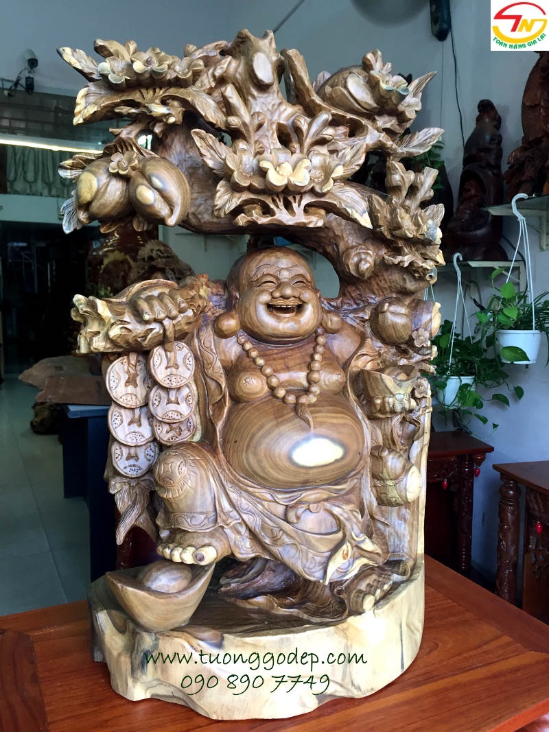 Tượng gỗ Phật Di Lặc, mẫu năm 2016 - 21