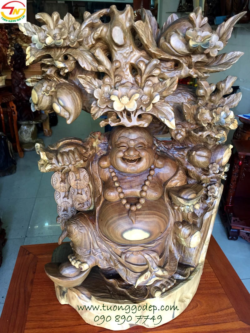 Tượng gỗ Phật Di Lặc, mẫu năm 2016 - 23
