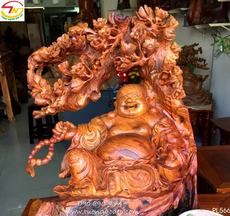 Tượng gỗ Phật Di Lặc, mẫu năm 2016 - 18