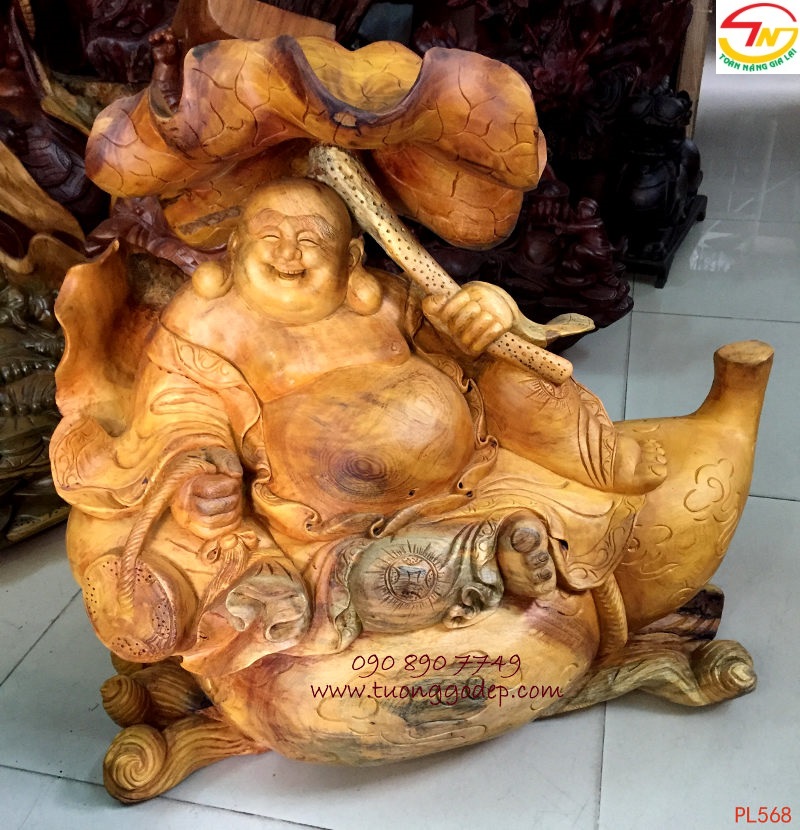Tượng gỗ Phật Di Lặc, mẫu năm 2016 - 13