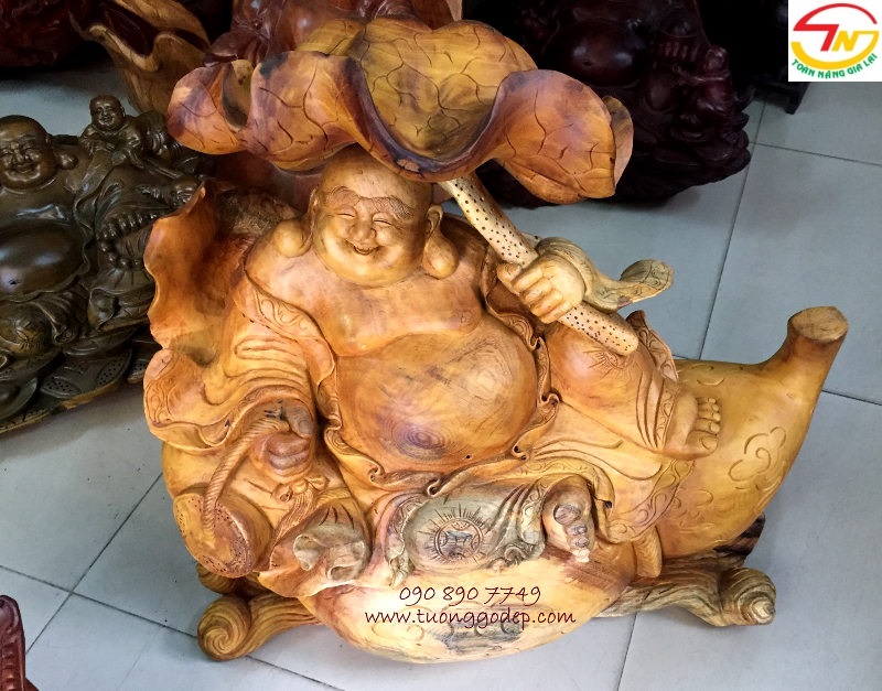 Tượng gỗ Phật Di Lặc, mẫu năm 2016 - 14