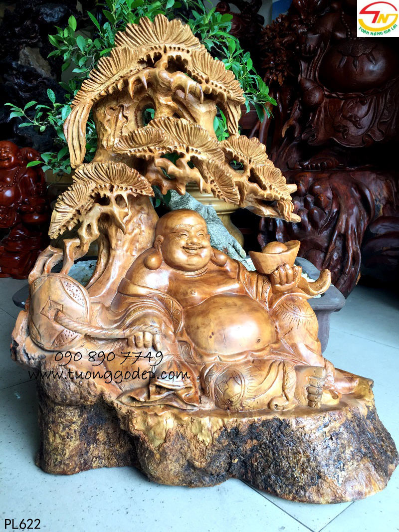 Tượng gỗ Phật Di Lặc, mẫu năm 2016 - 28