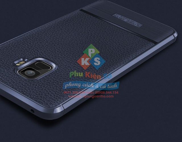Cần Thơ -Ốp lưng chống sốc giả da tuyệt đẹp cho Samsung Galaxy S9