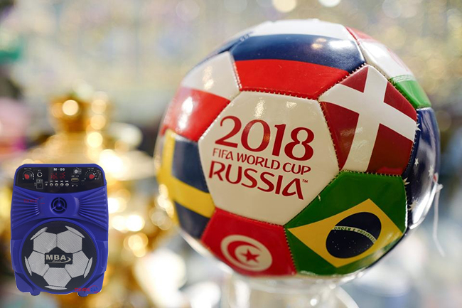 Tận hưởng âm nhạc cùng World Cup 2018