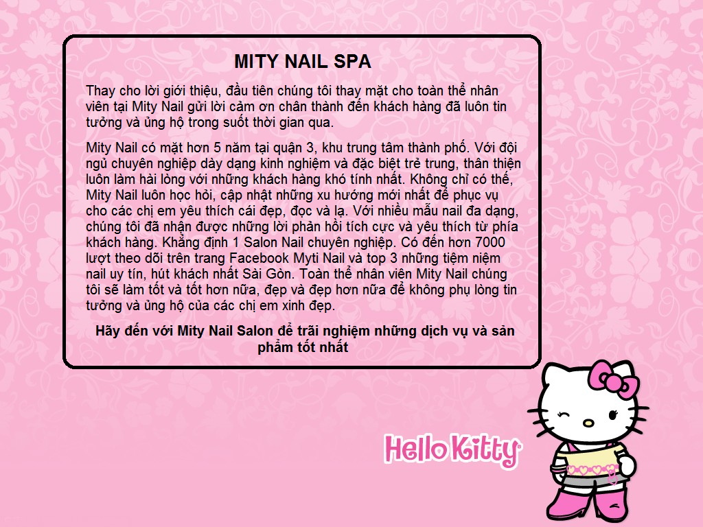 Giới thiệu Mity Nail Spa