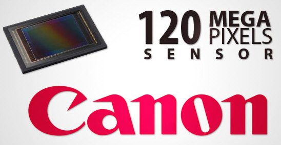 bộ cảm biến mới cho máy ảnh 120 Megapixel của canon