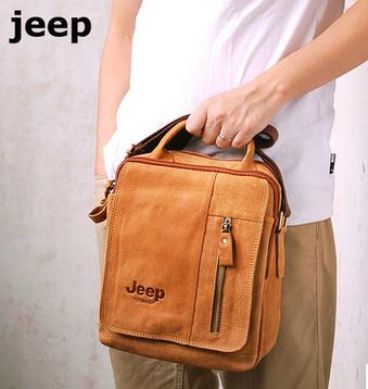 Túi xách - cặp da nam hiệu Jeep đẹp, bền, thời trang - 7