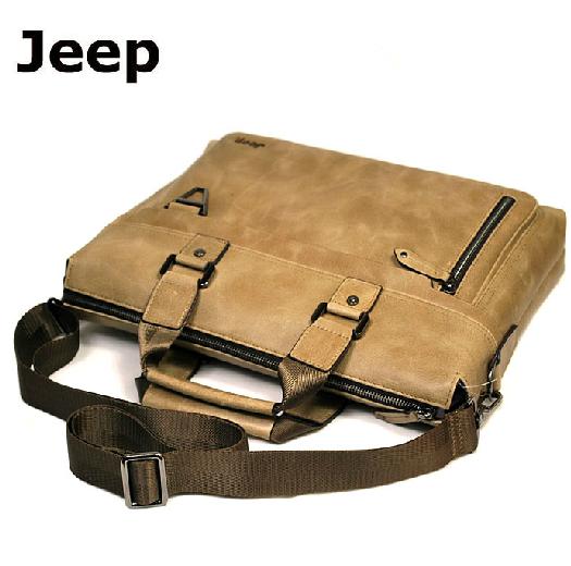 Túi xách da Jeep của Mỹ, túi đeo ngang, túi xách da bò nam, cặp da công sở - 18