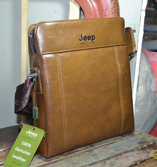 Túi xách - cặp da nam hiệu Jeep đẹp, bền, thời trang - 14