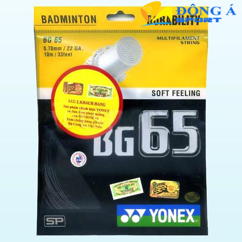 Dây đan vợt cầu lông Yonex BG 65 Ti