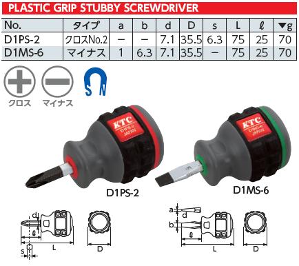 Tô vít 4 cạnh ngắn, tô vít KTC Nhật, KTC D1PS-2, tô vít Yamaha, tô vít pake