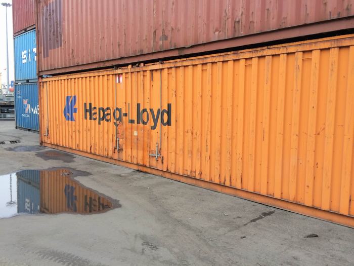 Container 45 feet mở nóc
