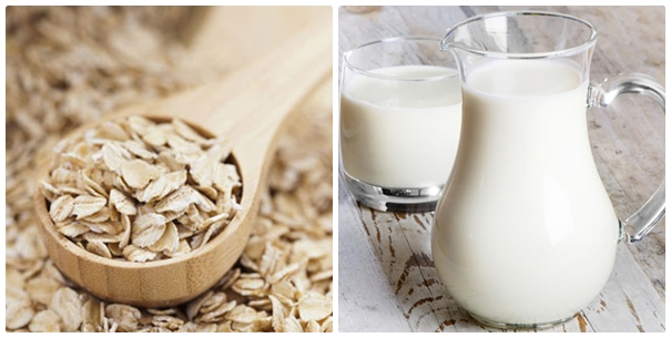 cách ăn yến mạch tăng cân với sữa