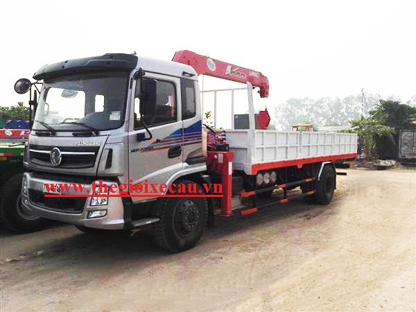Xe tải Dongfeng gắn cẩu 5 tấn