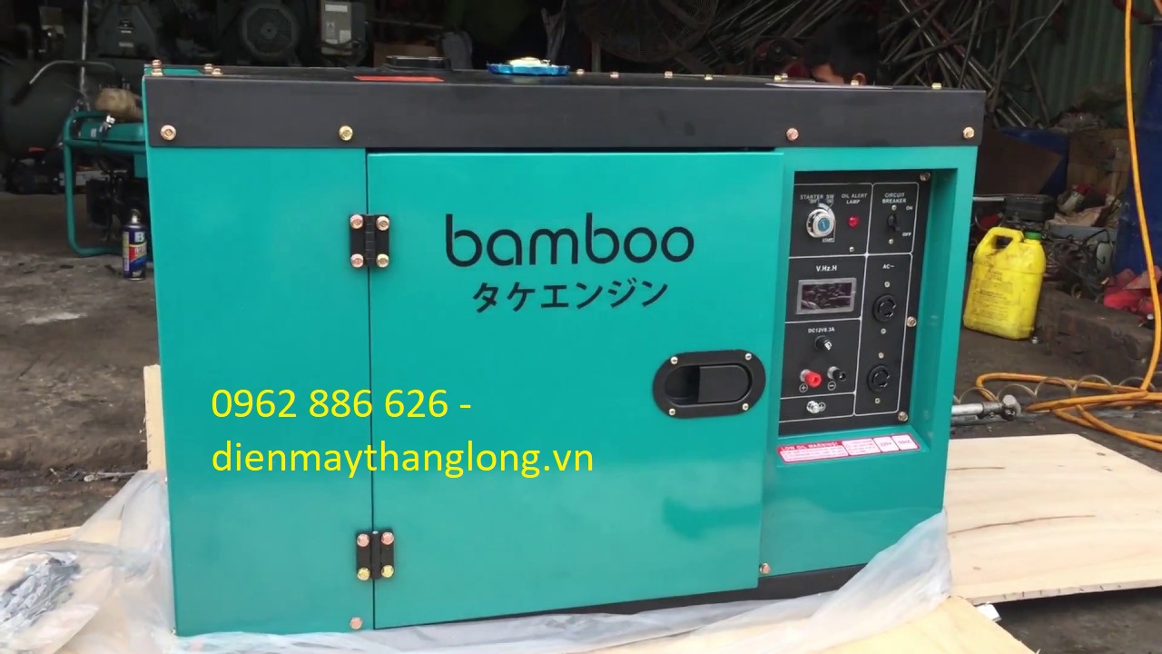 Máy phát điện Bamboo 8800A chạy dầu