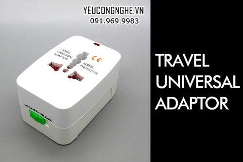 Ổ cắm điện đa năng du lịch universal travel adapter nhiều đầu