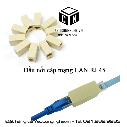 Đầu nối cáp mạng LAN RJ45 chất lượng chuẩn