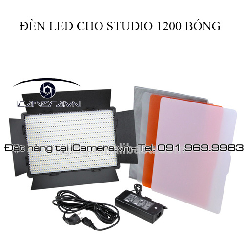 Đèn LED 1200 bóng sử dụng trong studio trường quay phòng chụp