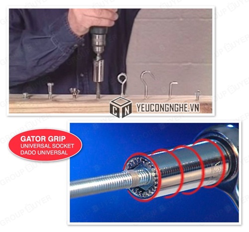 Dụng cụ vặn ốc vít đa năng Gator Grip 7-19mm Multi-function Hand Tools Universal Repair