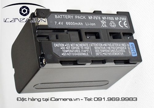 Pin máy quay Sony NP-970 L-Series Info-Lithium Battery Pack 6300mAh
