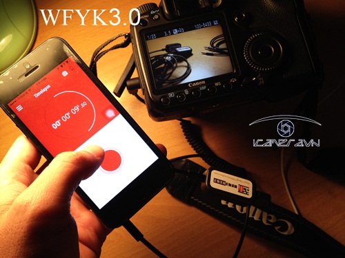 Triggertrap  WFYK3.0 cổng máy 1C thiết bị điều khiển camera DSLR bằng smartphone