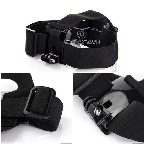 Dây đeo đầu cho Camera hành trình Gopro Hero Elastic Adjustable head strap belt