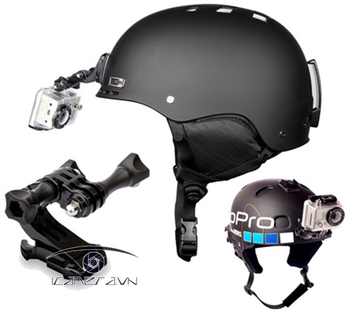 GoPro Helmet Front Mount Ngàm cài Hero vào mũ bảo hiểm đổi hướng