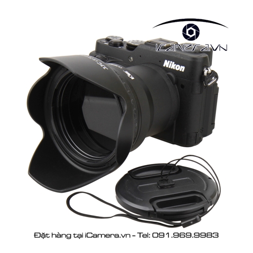 Nắp ống kính Nikon 72mm bảo vệ máy ảnh chuyên nghiệp