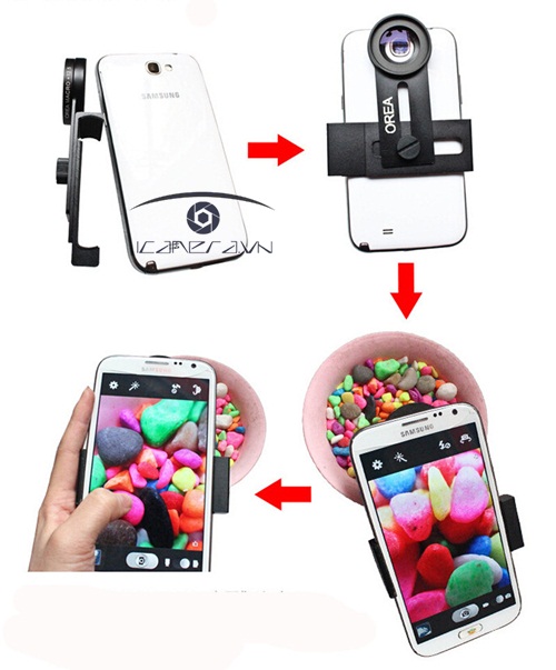 Ống kính Macro 12.5x Orea cho mọi Smartphone zoom cực nhỏ