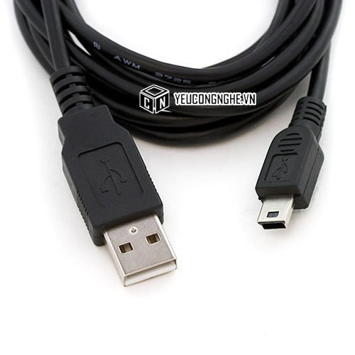 Dây cáp chuyển đổi USB 2.0 ra mini USB giá rẻ