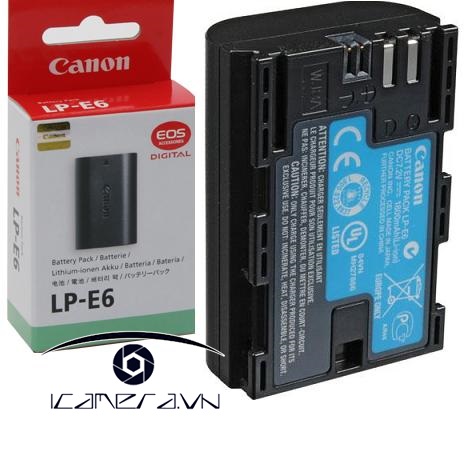 Pin máy ảnh LP-E6 dùng cho Canon 5D II, 7D, 6D, 60D, Canon 5D III