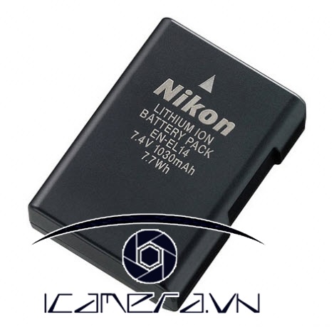 Pin máy ảnh,máy quay kỹ thuật số EN-EL14 Nikon D3100, D3200, D5100