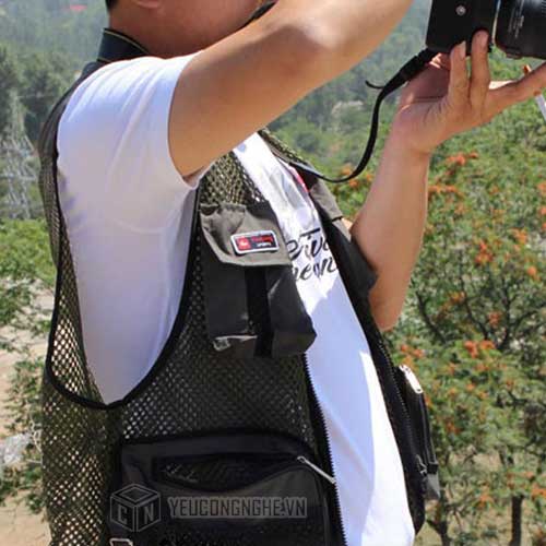 Áo khoác nhiếp ảnh nhiều túi cho nhà báo, nhiếp ảnh gia Haolong sport H601