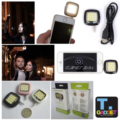 Đèn LED Flash&Fill Light tăng độ sáng chụp ảnh cho smartphone iPhone, Samsung
