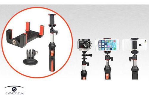 Benro MK10 Bluetooth Selfie Stick Mini Tripod gậy chụp ảnh đa năng cho điện thoại kèm điều khiển