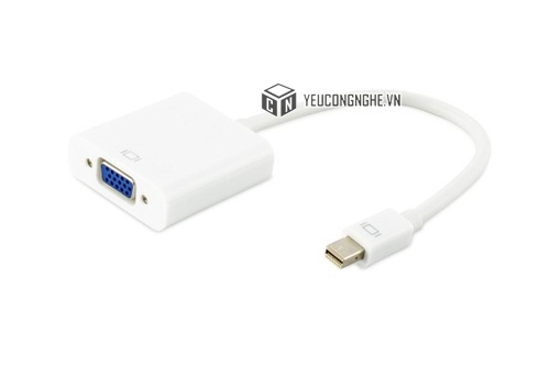 Cáp chuyển từ cổng MacBook sang VGA (máy chiếu, LCD Analog) - cáp nối Apple thay thế
